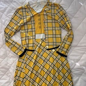 Yellow Plaid Halloween Costume Clueless Cher